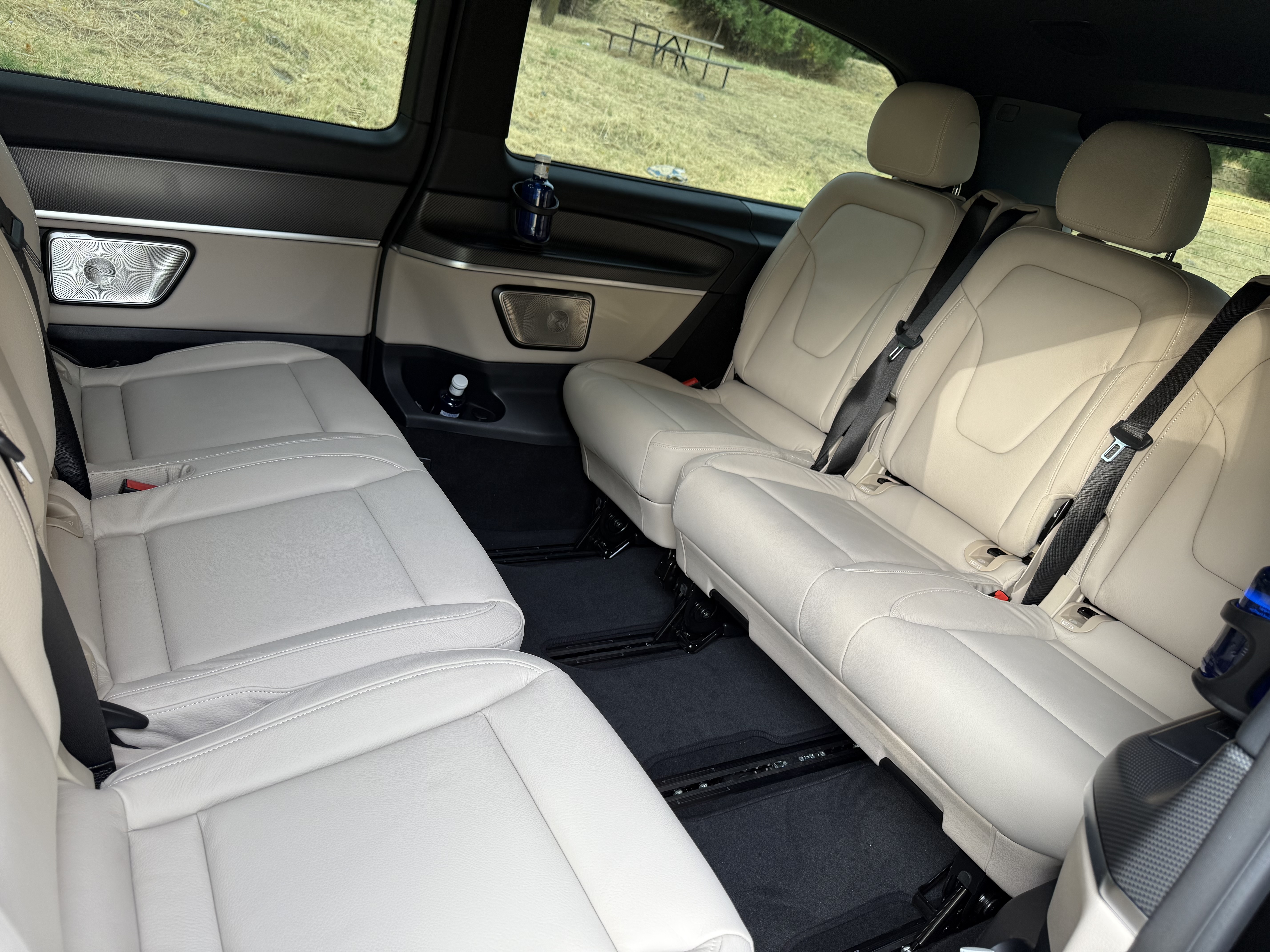 Mercedes-Benz V-Class interior with 6 seats