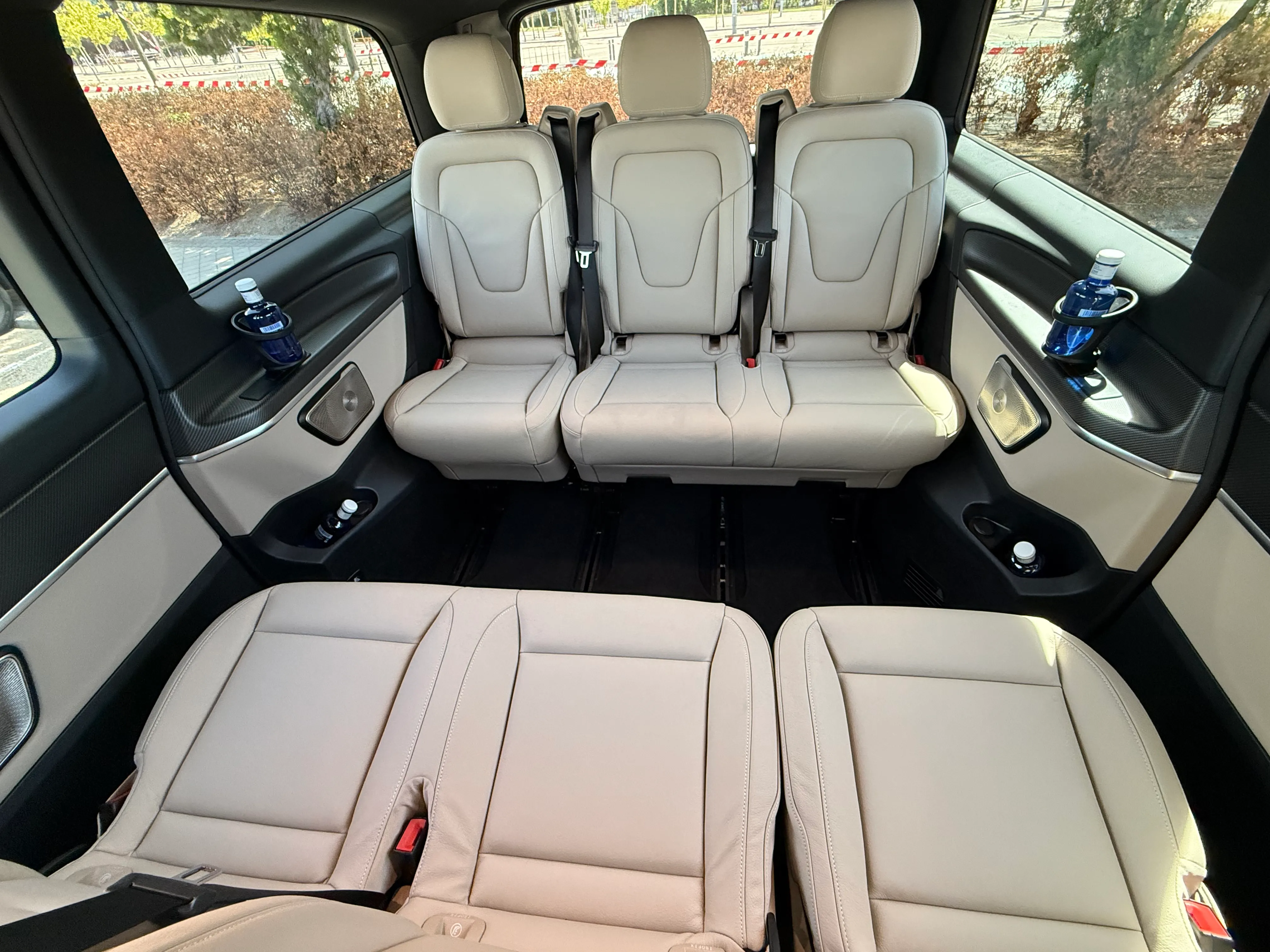 Mercedes-Benz V-Class interior with 6 seats